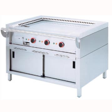 Teppanyaki | Elektrische Plaat | Kast | 3 Zones | 3x 4.7kW, Verzenden, Nieuw in verpakking