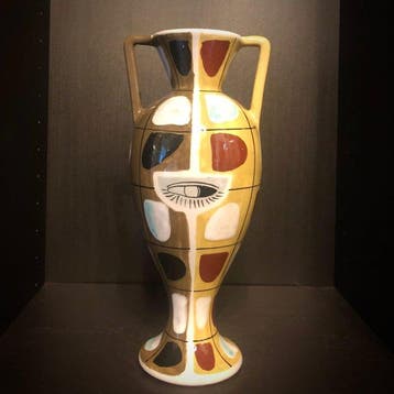 Deruta - Vase - Céramique - Serafino Volpi, Antiek en Kunst
