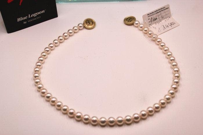 Mikimoto - Halsketting Perle Coltivate Parel - Parel -, Bijoux, Sacs & Beauté, Colliers