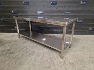 Werktafel | Maxima | RVS | 200cm | horeca