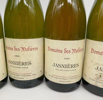 1999 Jasnieres, Domaine des Molières - Loire - 6 Fles (0,75, Nieuw