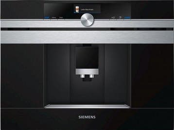 Siemens espresso volautom. - edelstaal -  gebruikt, Electroménager, Accessoires de machine à café, Ophalen