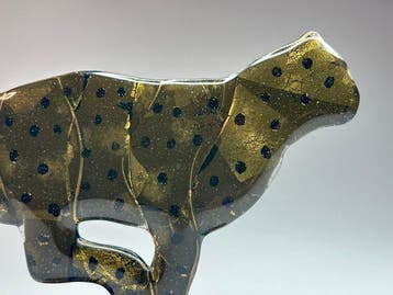 Studio Habrat - Maciej Habrat - sculptuur, Golden Cheetah -