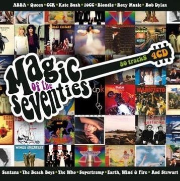 Magic Of The Seventies (4CD), CD & DVD, Verzenden
