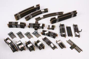 Fleischmann H0 - Modeltreinsporen (88) - 88-delig pakket, Nieuw