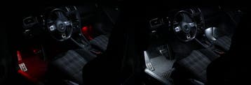 LED Verlichtingsset Voetenruimte | Rood of Wit voor BMW, Ophalen of Verzenden
