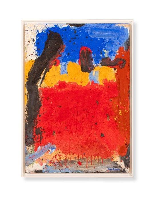 Bram Bogart (1921-2012) - Untitled, 2000, Antiek en Kunst, Kunst | Schilderijen | Modern