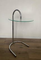 IKEA - Tord Björklund - Table dappoint - Chrome, Verre -