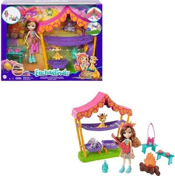 Enchantimals Savanna slaapfeestje speelset op Overig, Verzenden