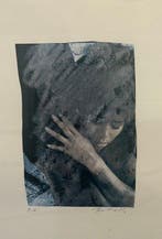 Mimmo Rotella (1918-2006) - Senza titolo, Antiek en Kunst