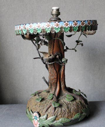 Antip Ivanovich Kuzmichev - Beker - Table Lamp - .875 (84, Antiek en Kunst