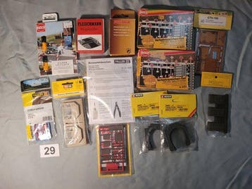 Noch, Busch, Faller, Fleischmann, Vollmer, Brawa, C-tracos,, Hobby en Vrije tijd, Nieuw