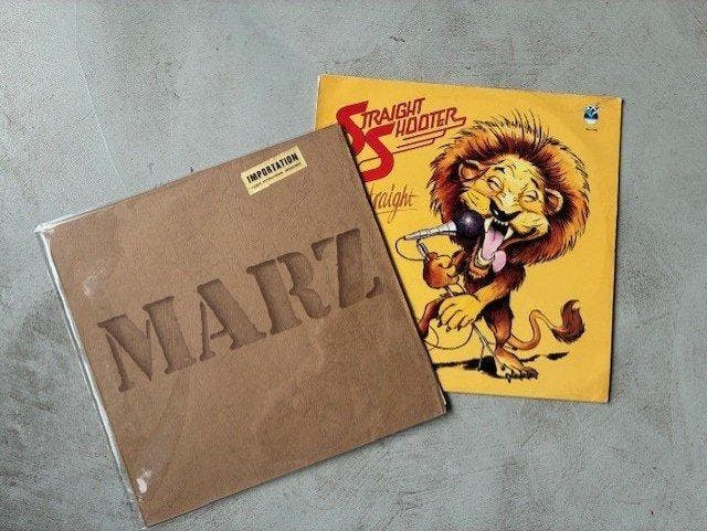 Rainer Marz (Marz°/Straight shooter - 2 Albums - Diverse, Cd's en Dvd's, Vinyl Singles