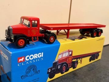 Corgi 1:50 - Model vrachtwagen (2) - Scammell Highwayman &, Nieuw