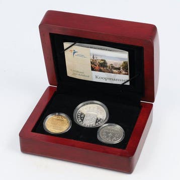Nederland. 1727/1928 Koopmans set - Met gouden Dukaat