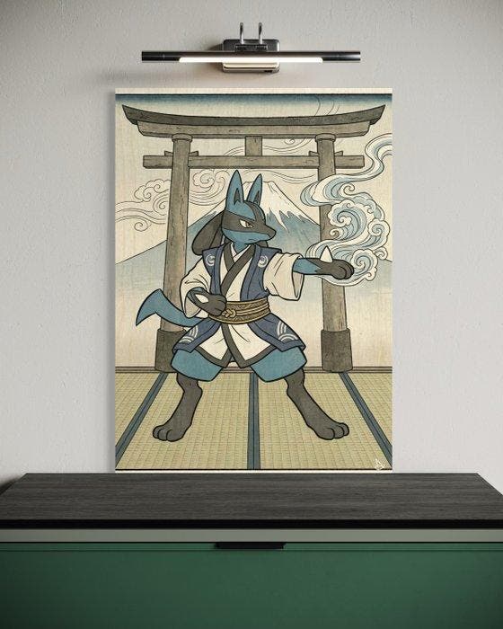 ANDSAL MCMXCI - Lucario - Special Pokémon Ukiyo-e Limited, Consoles de jeu & Jeux vidéo, Consoles de jeu | Accessoires Autre