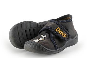 Dog Pantoffels Jongens in maat 23 Grijs, Verzenden, Jongen of Meisje, Schoenen, Zo goed als nieuw