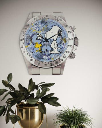 AIIROH - Rolex Watch - Snoopy, Antiek en Kunst