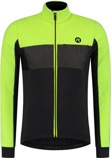 Rogelli Attq Fietsjack Winter - Heren - Zwart, Fluor-Geel..., Kleding | Heren, Verzenden, Nieuw