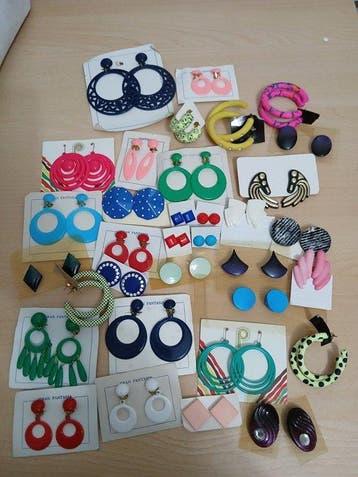 Themacollectie - Oorbellen - vintage