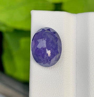 1 pcs Violet, Bleu Tanzanite - 9.56 ct - International