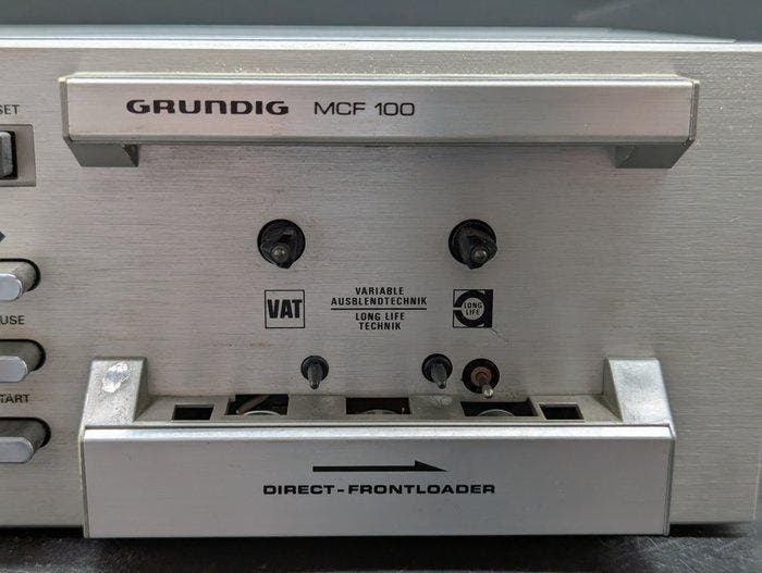 Grundig - MCF 100 Audiocassette deck, TV, Hi-fi & Vidéo, Radios