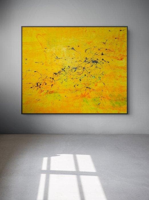 Sandra Glaser - Light Mesh - XXL, Antiek en Kunst, Kunst | Schilderijen | Modern