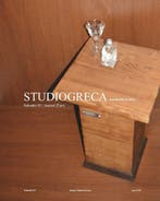 Studio Greca - Salontafel - Bijzettafel H1 - Hout - 25, Antiek en Kunst