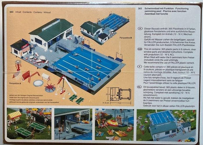 Faller H0 - 383 - Modeltreinlandschap (1), Hobby en Vrije tijd, Modeltreinen | H0
