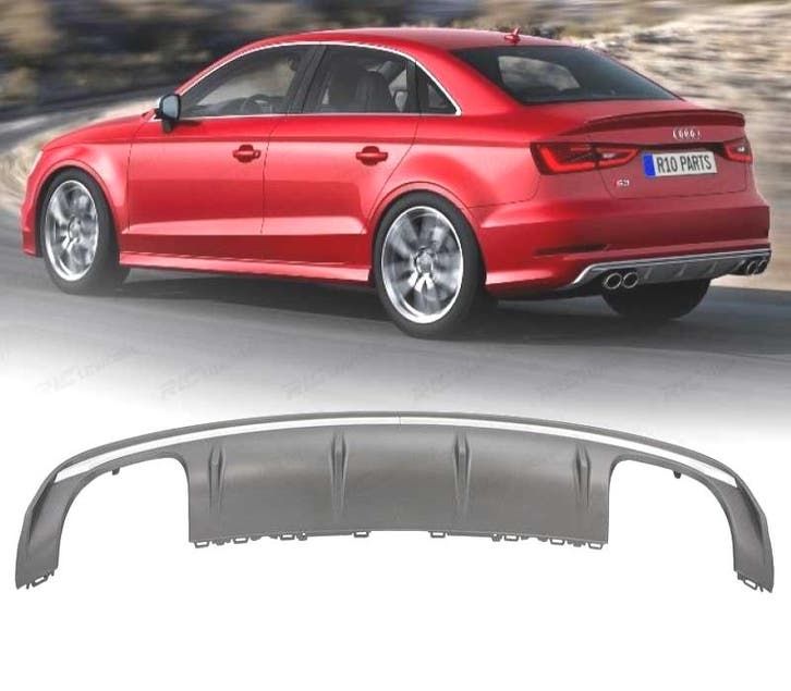 DIFFUSEUR AUDI A3 8V BERLINE 13-16 LOOK S3, Autos : Pièces & Accessoires, Carrosserie & Tôlerie, Envoi