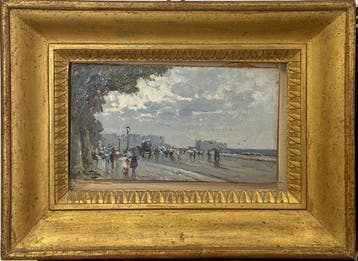 Attilio Pratella (1856-1949) - Lungomare Caracciolo