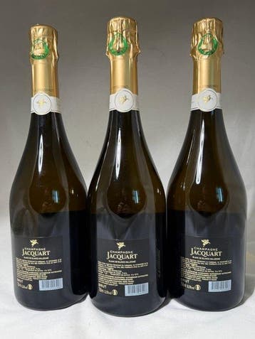 2015 Champagne Jacquart Blanc de Blancs - Champagne - 3, Nieuw