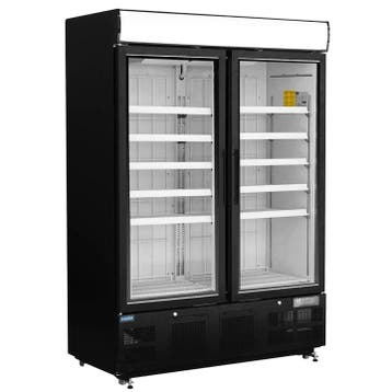 Vrieskast | G-SERIE | 920L | Zwart | -18°C/-22°C | Statisch, Verzenden, Nieuw in verpakking