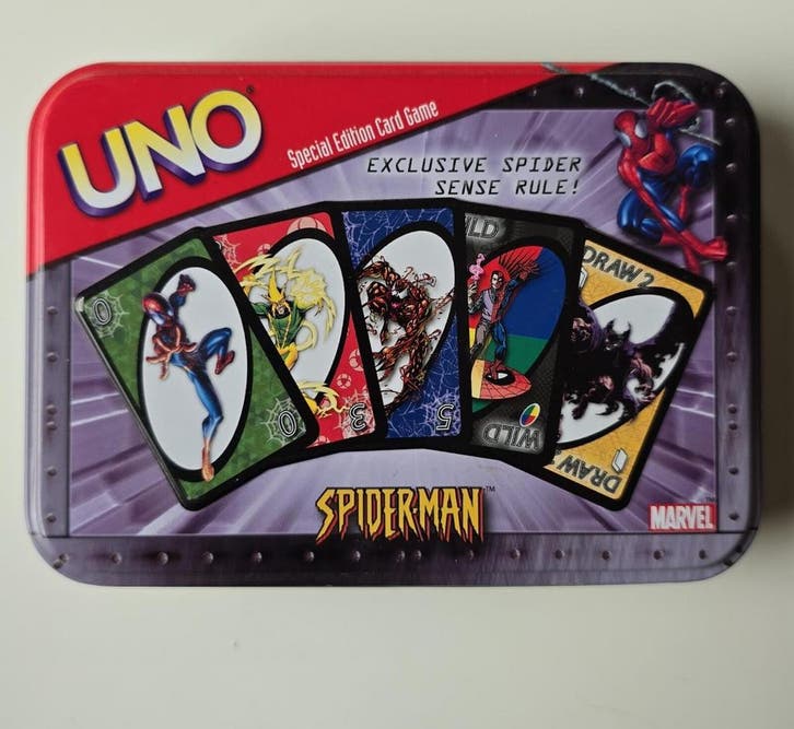UNO SPIDER-MAN (TOYS), Verzamelen, Film en Tv, Gebruikt