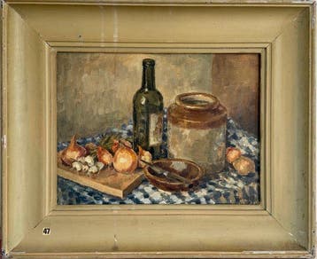 Betty Bunn (XX) - Still life with onions