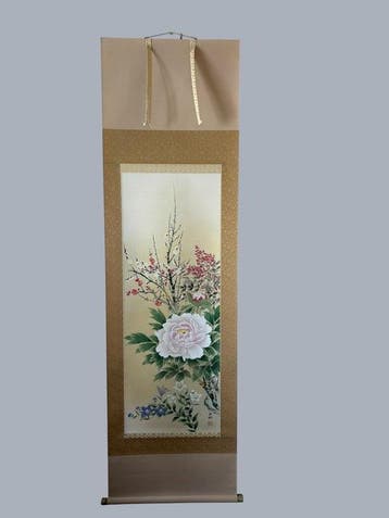 Masakazu Nakamura – Vier Seizoenen Bloemen met Pioen,