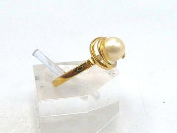 Ensemble de bijoux 2 pièces - 18 carats Or jaune Perle -