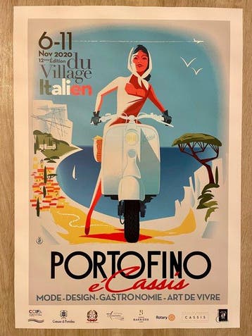 Monsieur Z - Portofino - Viva La Vespa - Année 2020