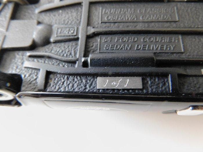 Durham Classics 1:43 - Voiture miniature - Ford Courier, Hobby en Vrije tijd, Modelauto's | 1:5 tot 1:12