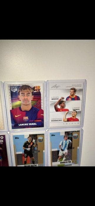 Topps & Panini & Leaf Lot Lamine Yamal & Other Cracks - 12, Collections