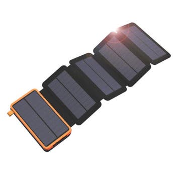 26800mAh Draagbare Solar Powerbank 5 Zonnepanelen -, Telecommunicatie, Verzenden, Nieuw