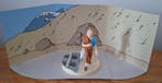 Tintin - Coffret diorama scène Tintin voie ferrée - Le