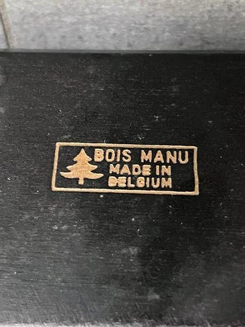 Bois Manu - Tijdschriftenhouder - Hout - Expo 58 era, Antiek en Kunst