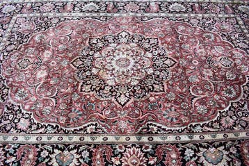 Tabriz - Vloerkleed - 330 cm - 207 cm - Topkwaliteit zijde &