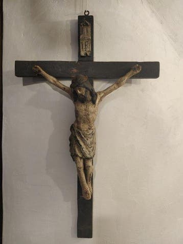 Barok Crucifix - Hout - 1750-1800
