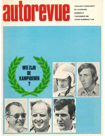1969 AUTO REVUE MAGAZINE 23 NEDERLANDS, Nieuw