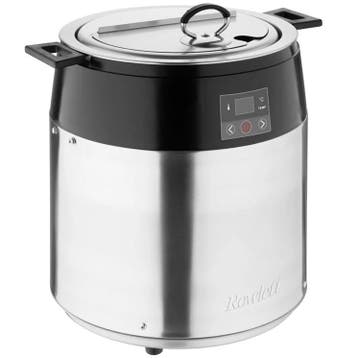 Soepketel | RVS/Aluminium | 10L | 40°C/90°C | Droge, Zakelijke goederen, Verzenden, Nieuw in verpakking