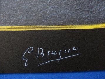 Georges Braque (1882-1963) - Loiseau doré, Antiquités & Art