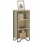 vidaXL Boekenkast 50x31x106 cm bewerkt hout sonoma, Verzenden