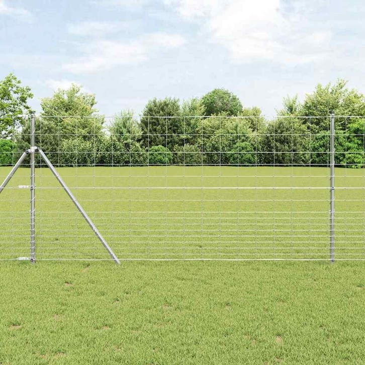 vidaXL Wildhek Warm Verzinkt 1000 x 120 x 0.18 cm IJzer, Tuin en Terras, Tuinhekken en Hekwerk, Nieuw, Verzenden